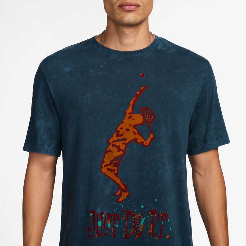Men's Court Tennis T-Shirt in Star Blue