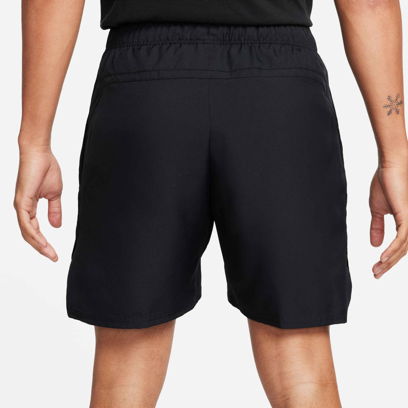 Men's Court Victory Dri-FIT 7" Tennis Shorts in Black/White