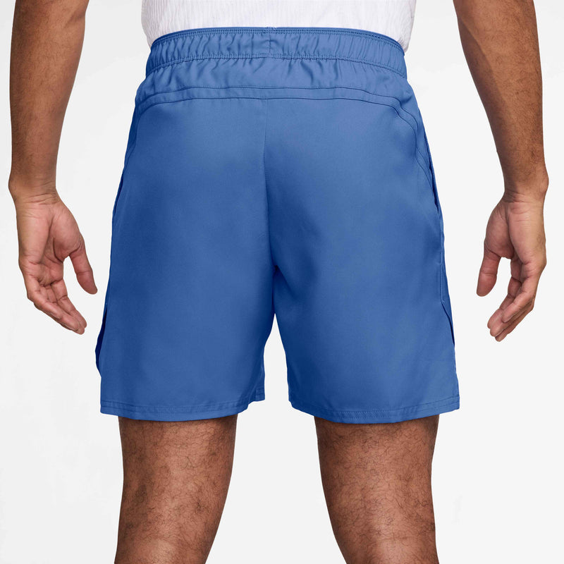 Men's Court Victory Dri-FIT 7" Tennis Shorts in Comet Blue/White