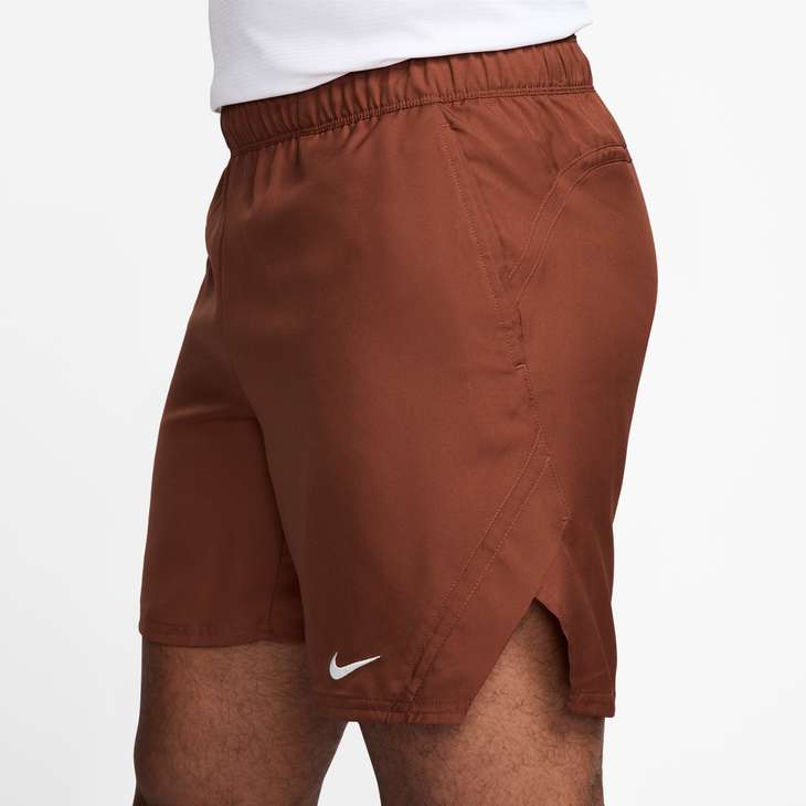 Men's Court Victory Dri-FIT 7" Tennis Shorts in Mars Stone/White