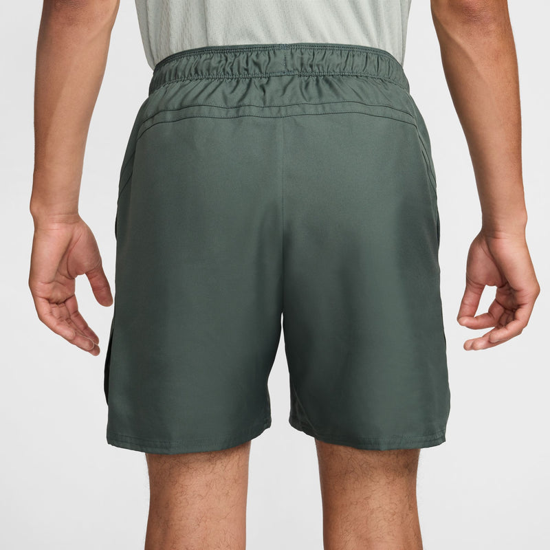 Men's Court Victory Dri-FIT 7" Tennis Shorts in Vintage Green/White