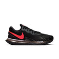 Men's Court Zoom Vapor Cage 4 Rafa Shoes in Black/Siren Red-Barely Grape