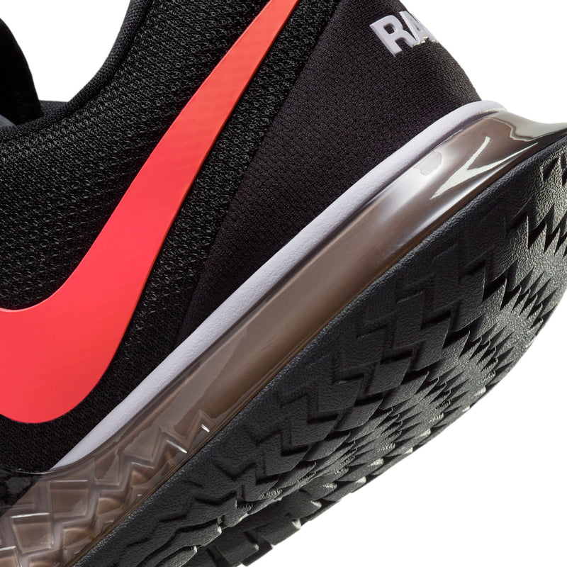 Men's Court Zoom Vapor Cage 4 Rafa Shoes in Black/Siren Red-Barely Grape