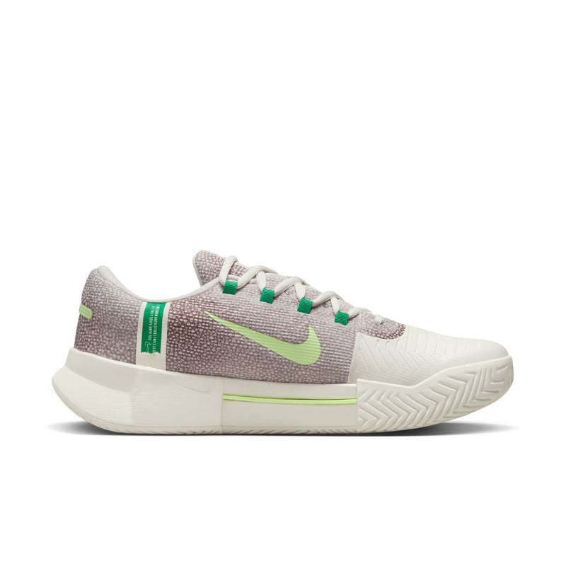 Men's GP Challenge 1 Tennis Shoes in Phantom/Barely Volt-Platinum Violet