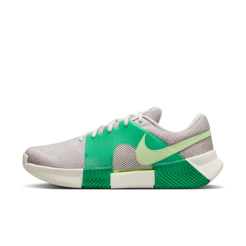 Men's GP Challenge 1 Tennis Shoes in Phantom/Barely Volt-Platinum Violet