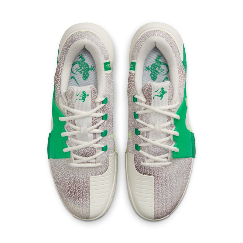 Men's GP Challenge 1 Tennis Shoes in Phantom/Barely Volt-Platinum Violet