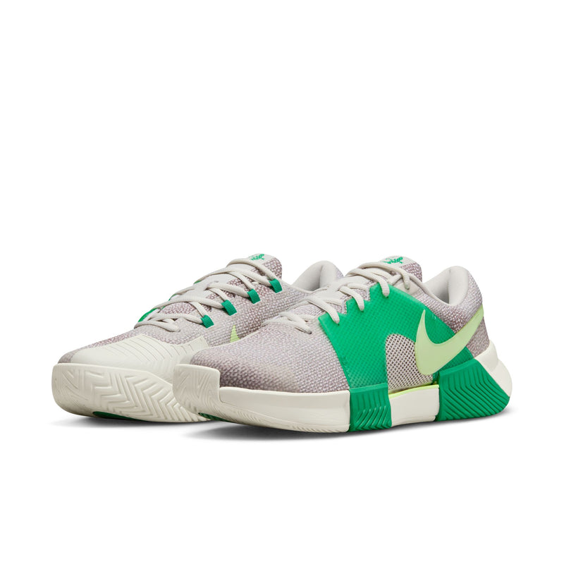 Men's GP Challenge 1 Tennis Shoes in Phantom/Barely Volt-Platinum Violet