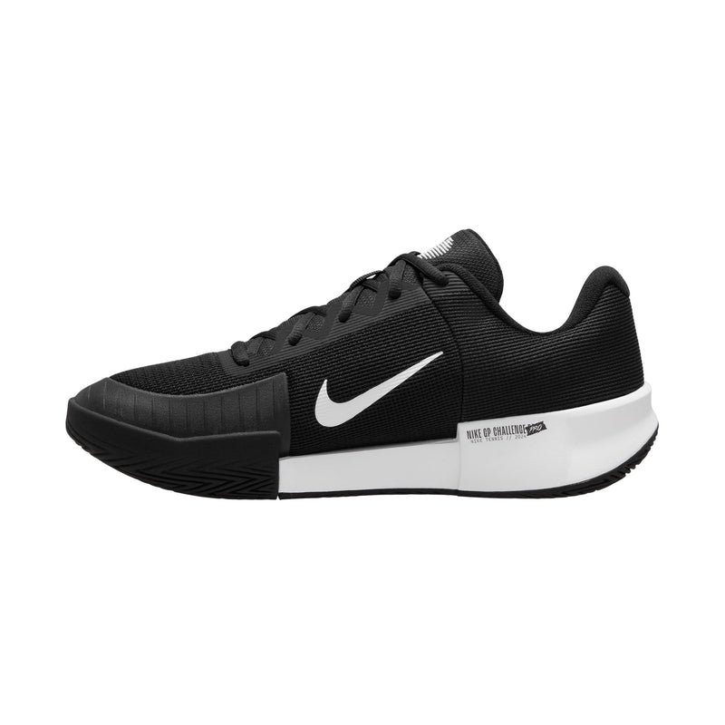 Men's GP Challenge Pro Hard Court Shoes in Black/White-Black