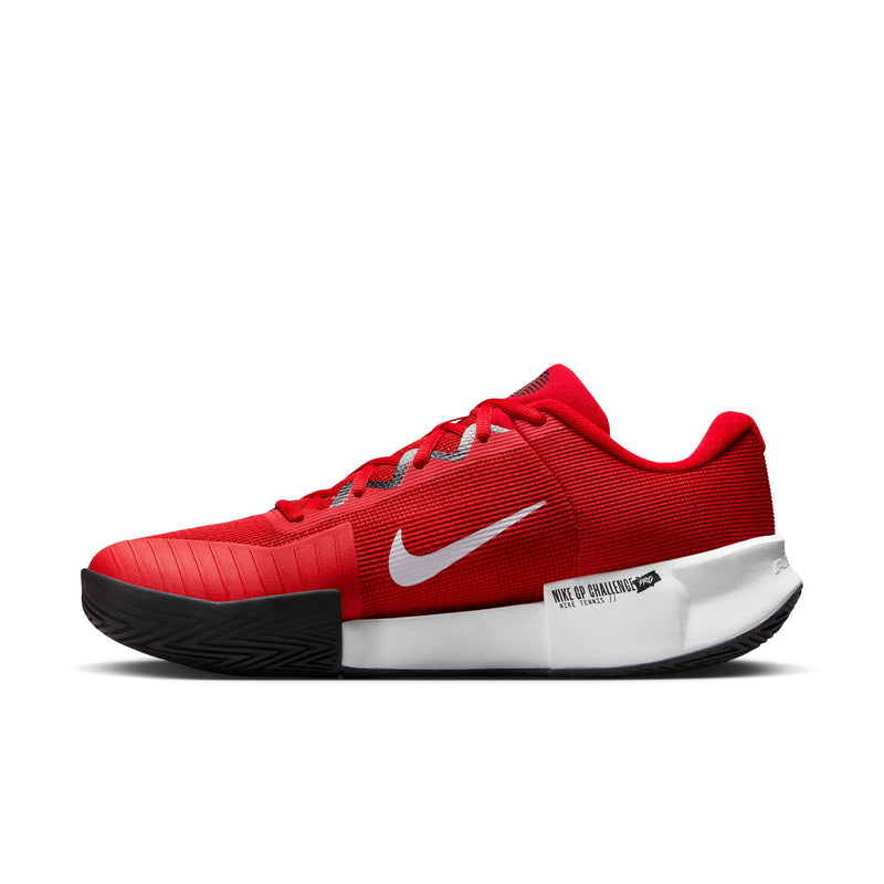 Men's GP Challenge Pro Hard Court Shoes in University Red/White-Black