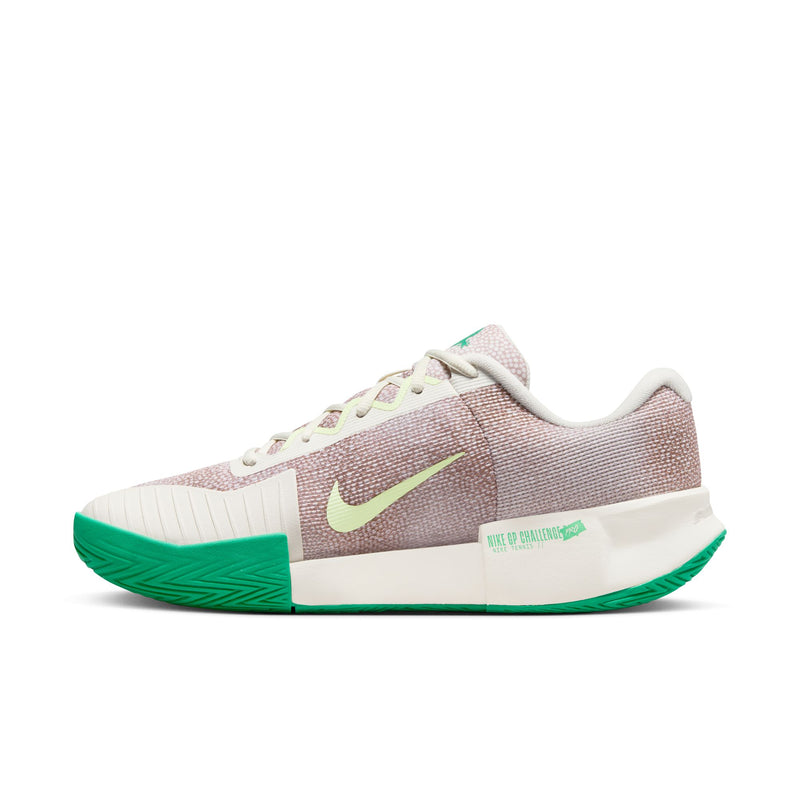 Men's GP Challenge Pro PRM Tennis Shoes in Phantom/Barely Volt-Stadium Green