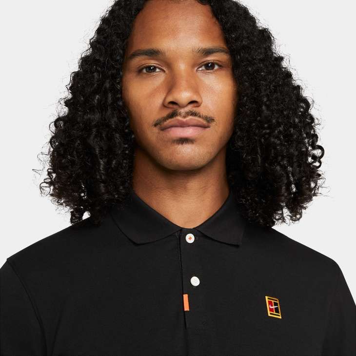 Men's Polo Slim-Fit Polo in Black