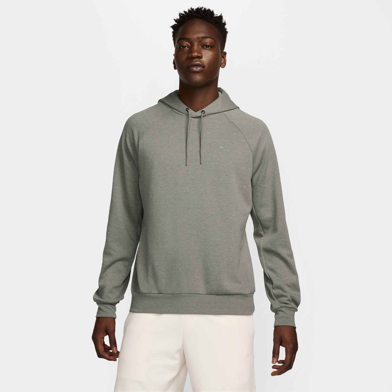 Men's Primary Fleece Dri-FIT UV Pullover Performance Hoodie in Light Army/Htr/Light Army