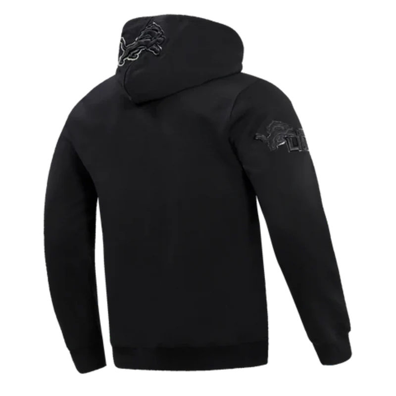Men's Pro Standard Detroit Lions NFL Hoodie "Triple Black"