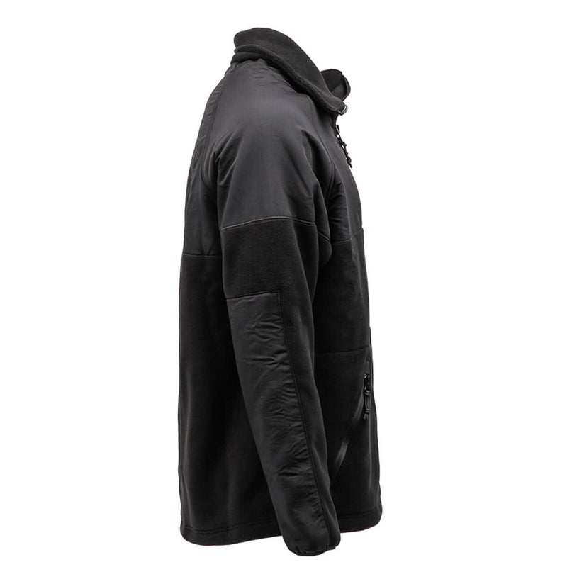 GORUCK Task Force Dagger Jacket in black, side view, rugged rucking outerwear