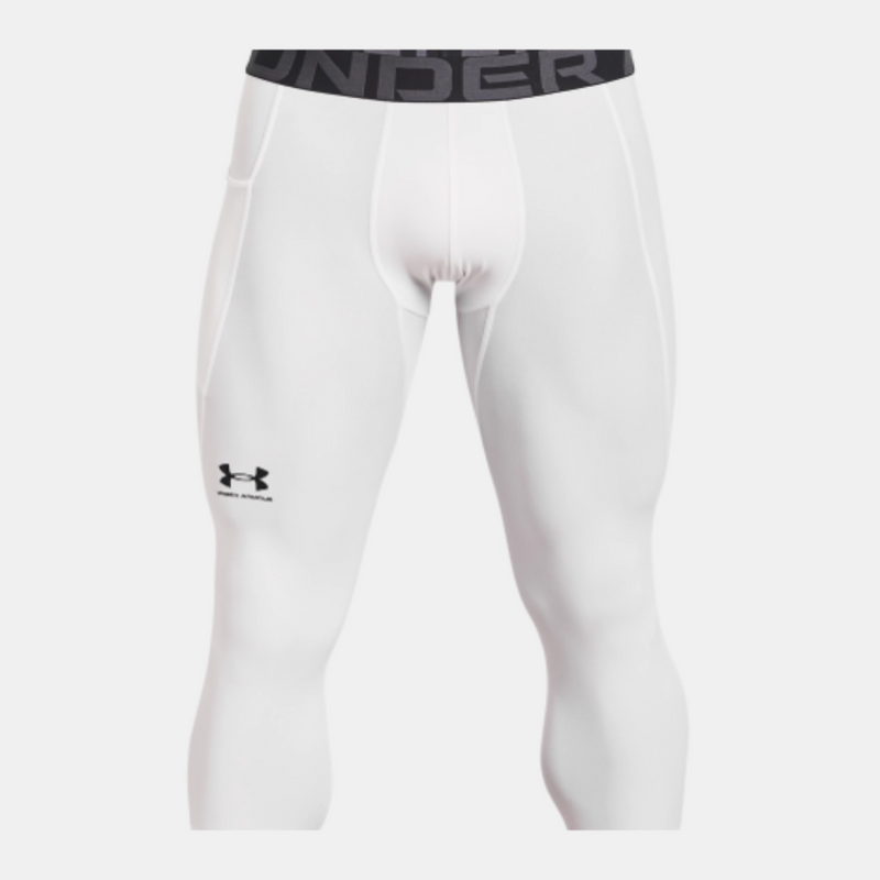 Men's Under Armour HeatGear® ¾ Leggings "White"