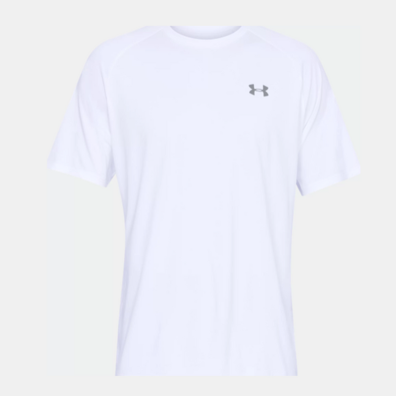 Men's Under Armour UA Tech™ 2.0 Short Sleeve "White Overcast Gray"