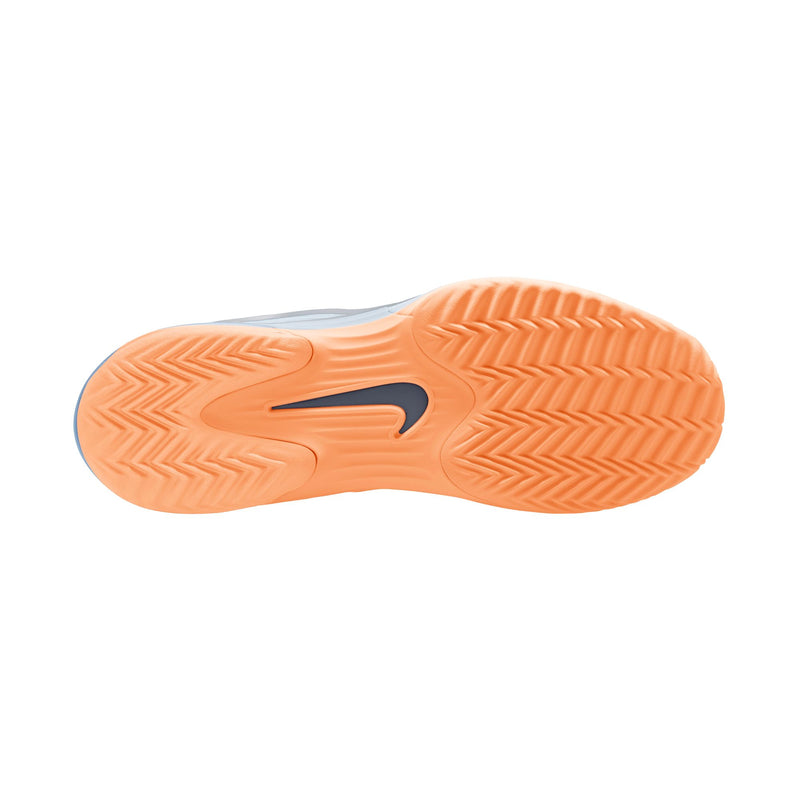 Men's Vapor 12 Clay Court Tennis Shoes in Ashen Slate/Obsidian-Lt Armory Blue