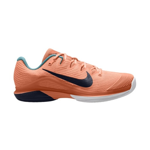 Men's Vapor 12 Hard Court Tennis Shoes in Apricot Agate/Obsidian-White-Denim Turq