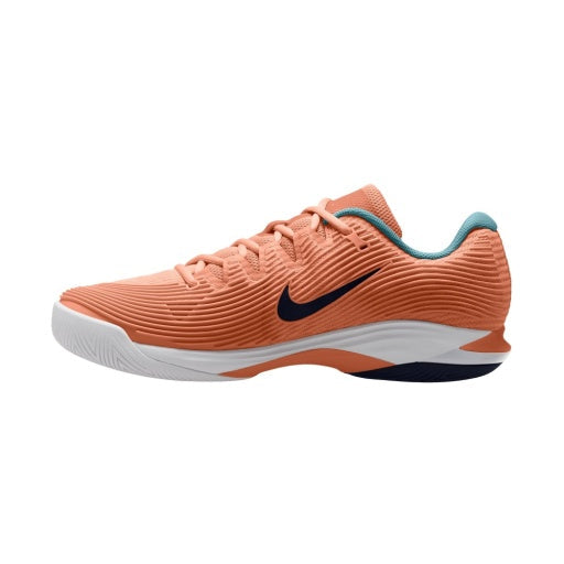 Men's Vapor 12 Hard Court Tennis Shoes in Apricot Agate/Obsidian-White-Denim Turq