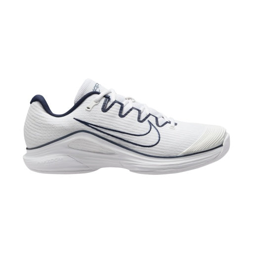 Men's Vapor 12 Hard Court Tennis Shoes in White/White-Midnight Navy