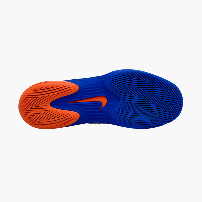 Men's Vapor 12 Hypersmash Hard Court Tennis Shoes in Racer Blue/Safety Orange-Pure Platinum