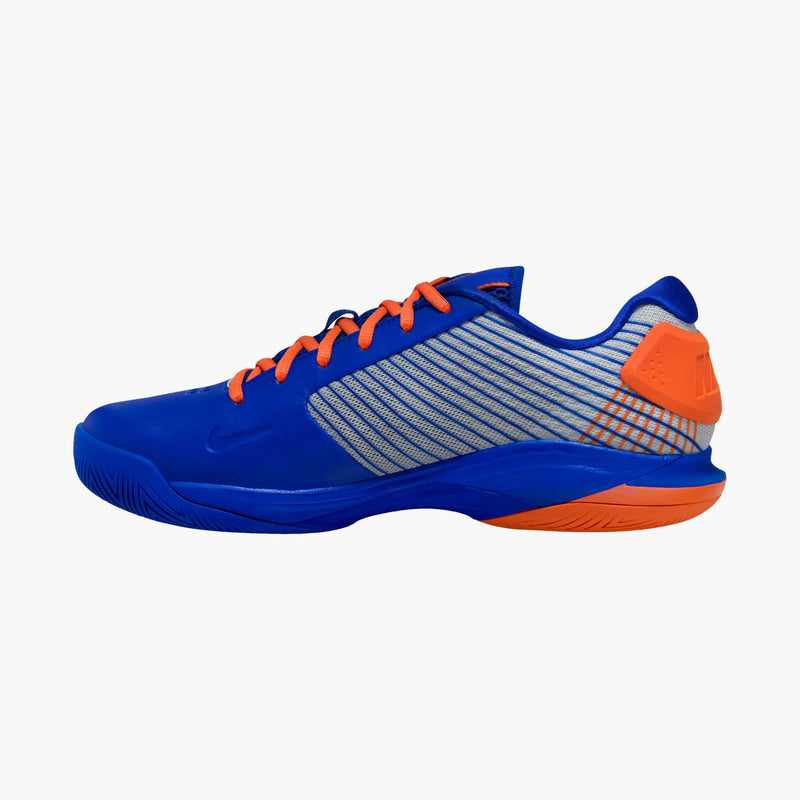Men's Vapor 12 Hypersmash Hard Court Tennis Shoes in Racer Blue/Safety Orange-Pure Platinum