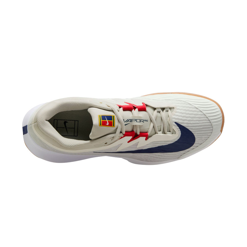 Men's Vapor Pro 3 Hard Court Tennis Shoes in Summit White/Binary Blue-Light Bone