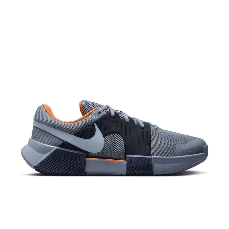 Men's Zoom GP Challenge 1 Hard Court Shoes in Ashen Slate/Football Grey-Obsidian