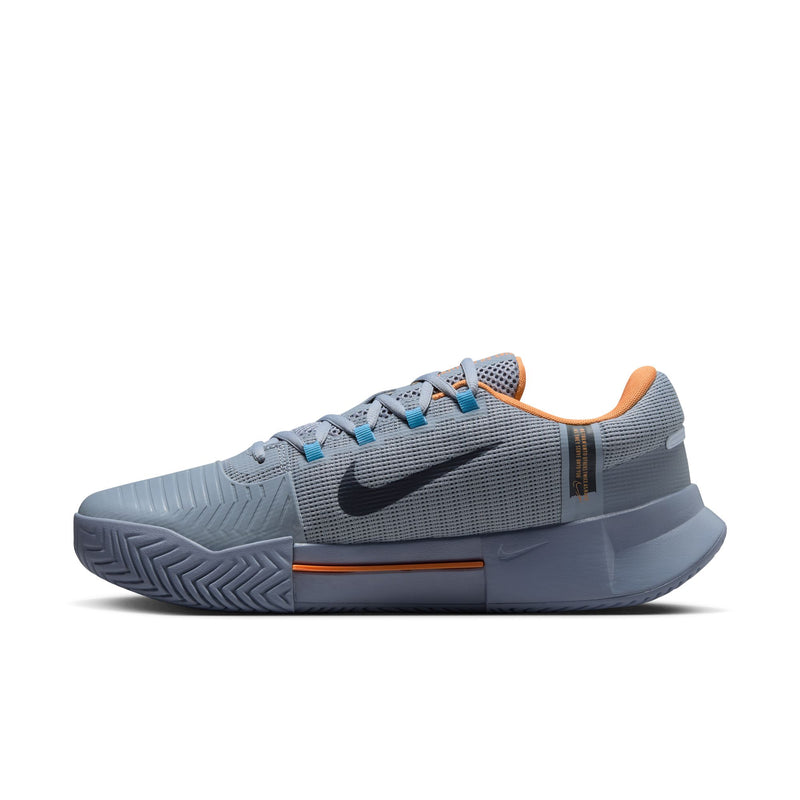 Men's Zoom GP Challenge 1 Hard Court Shoes in Ashen Slate/Football Grey-Obsidian