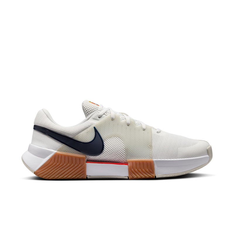 Men's Zoom GP Challenge 1 Hard Court Shoes in Summit White/Binary Blue-Light Bone
