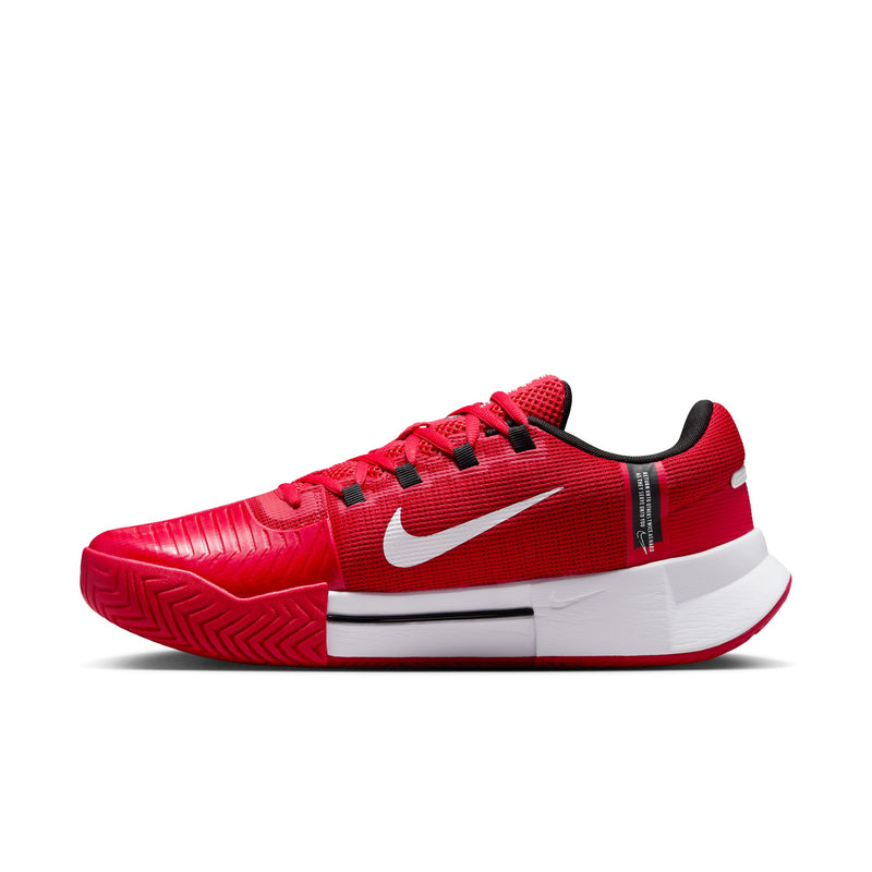 Men's Zoom GP Challenge 1 Hard Court Shoes in University Red/White-Black