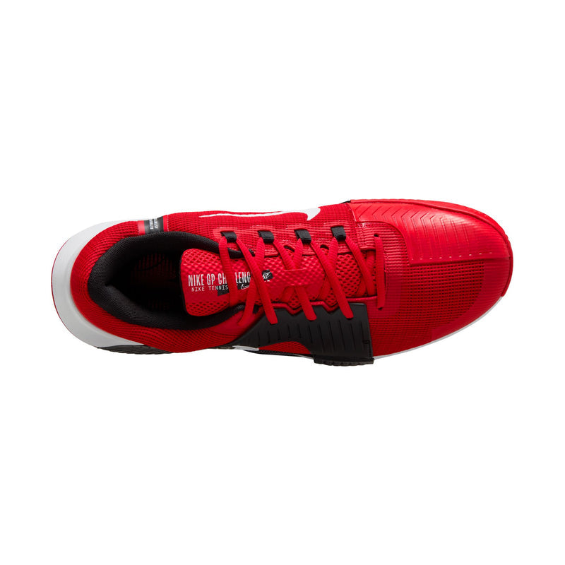 Men's Zoom GP Challenge 1 Hard Court Shoes in University Red/White-Black