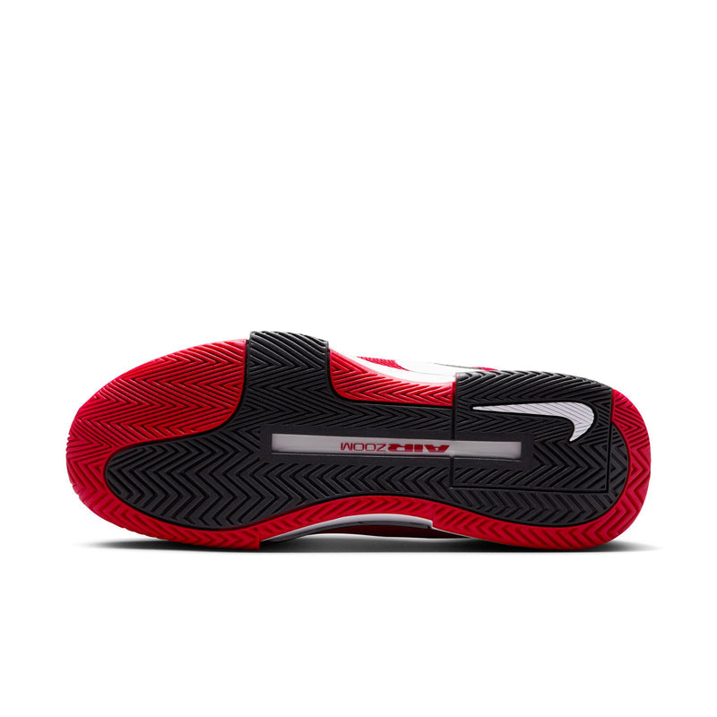 Men's Zoom GP Challenge 1 Hard Court Shoes in University Red/White-Black