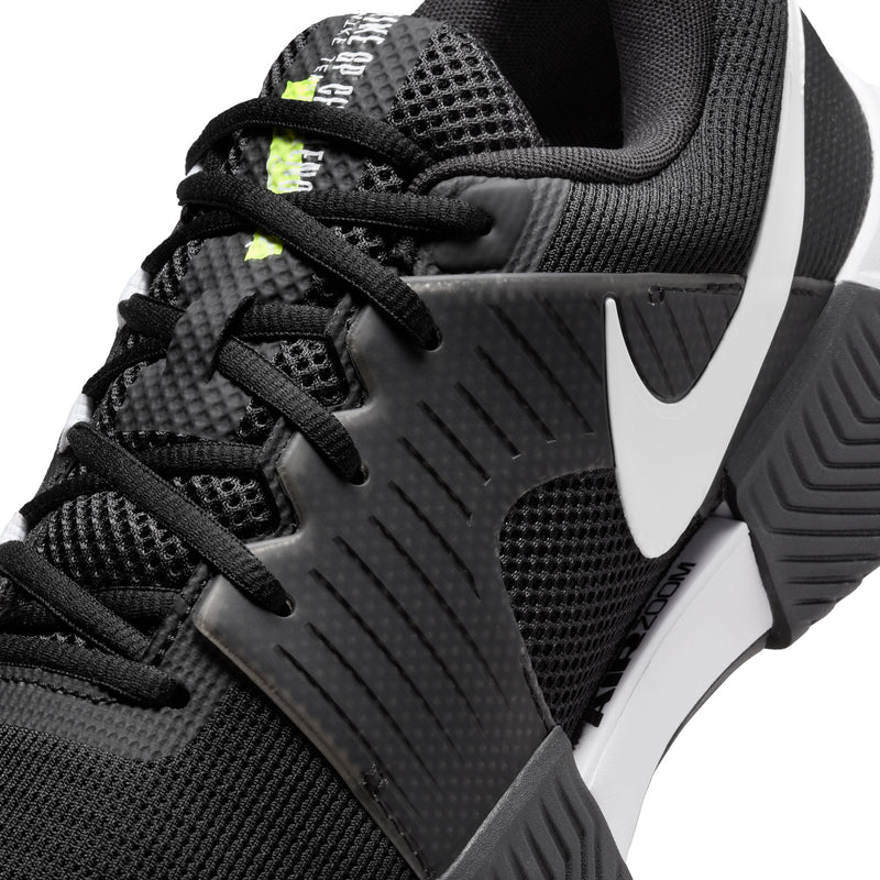 Men's Zoom GP Challenge 1 Hard Court Tennis Shoes in Black/White-Black