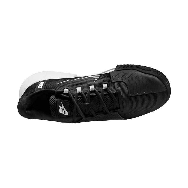 Men's Zoom GP Challenge 1 Hard Court Tennis Shoes in Black/White-Black