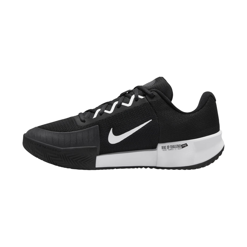 Men's Zoom GP Challenge Pro Clay Tennis Shoes in Black/White-Black