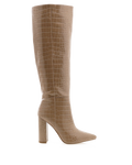 MILLA - NUDE CROC-Boots-Billini-BILLINI USA