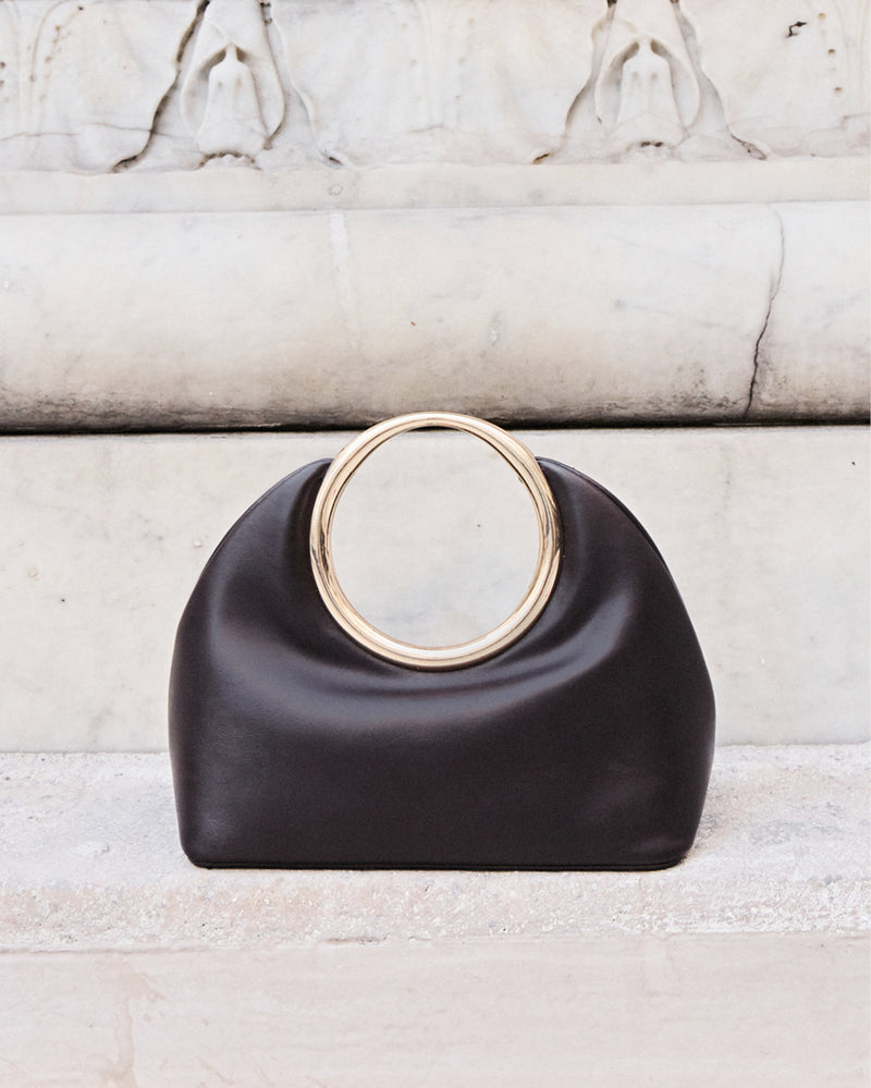 MONROE HANDLE BAG - DARK CACAO-Handbags-Billini-BILLINI USA