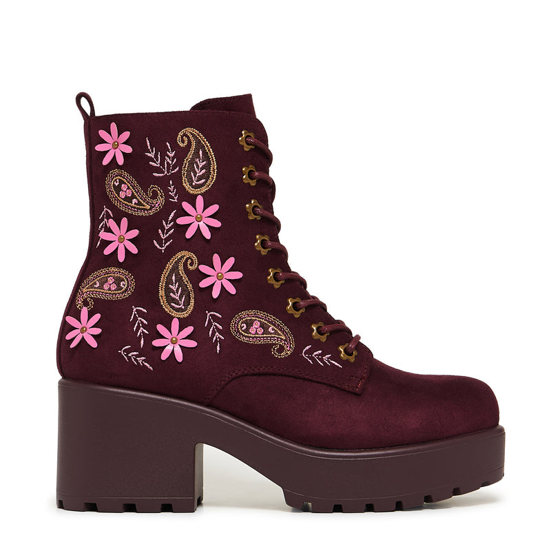 KOI_Moonlit Ember Suede Lace Up Boots_ECOM
