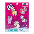 My Little Pony Magic 5-pack Jibbitz charms, colorful pony character designs