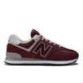 New Balance Men's 574 Core Sport Lifestyle Shoes in Burgundy
