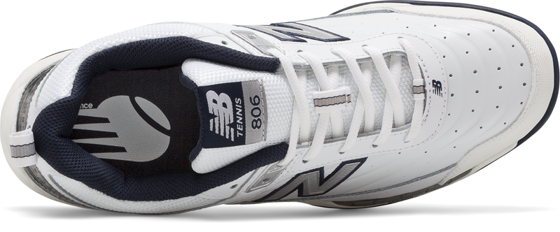 New Balance Men's 806 Tennis Shoes in White