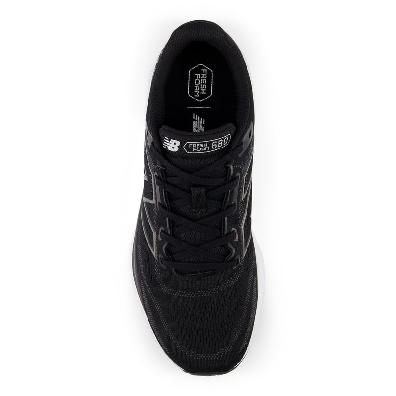 New Balance Men's Fresh Foam 680 v8 Running Shoes in BLACK