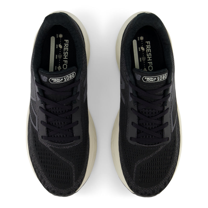 New Balance Men's Fresh Foam X 1080v14 Running Shoes in BLACK