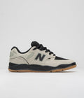 New Balance Numeric 1010 Tiago Lemos Shoes in Sea Salt and Black