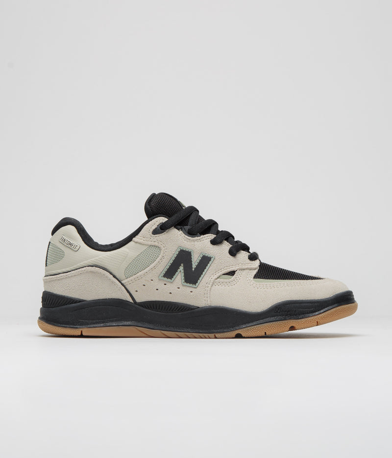 New Balance Numeric 1010 Tiago Lemos Shoes in Sea Salt and Black