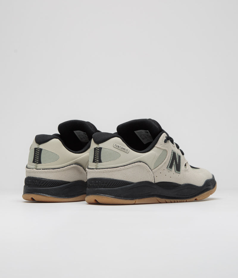New Balance Numeric 1010 Tiago Lemos Shoes in Sea Salt and Black