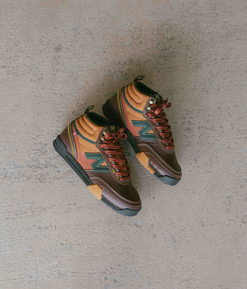 New Balance Numeric 440 Trail Mid Shoes in Brown and Black