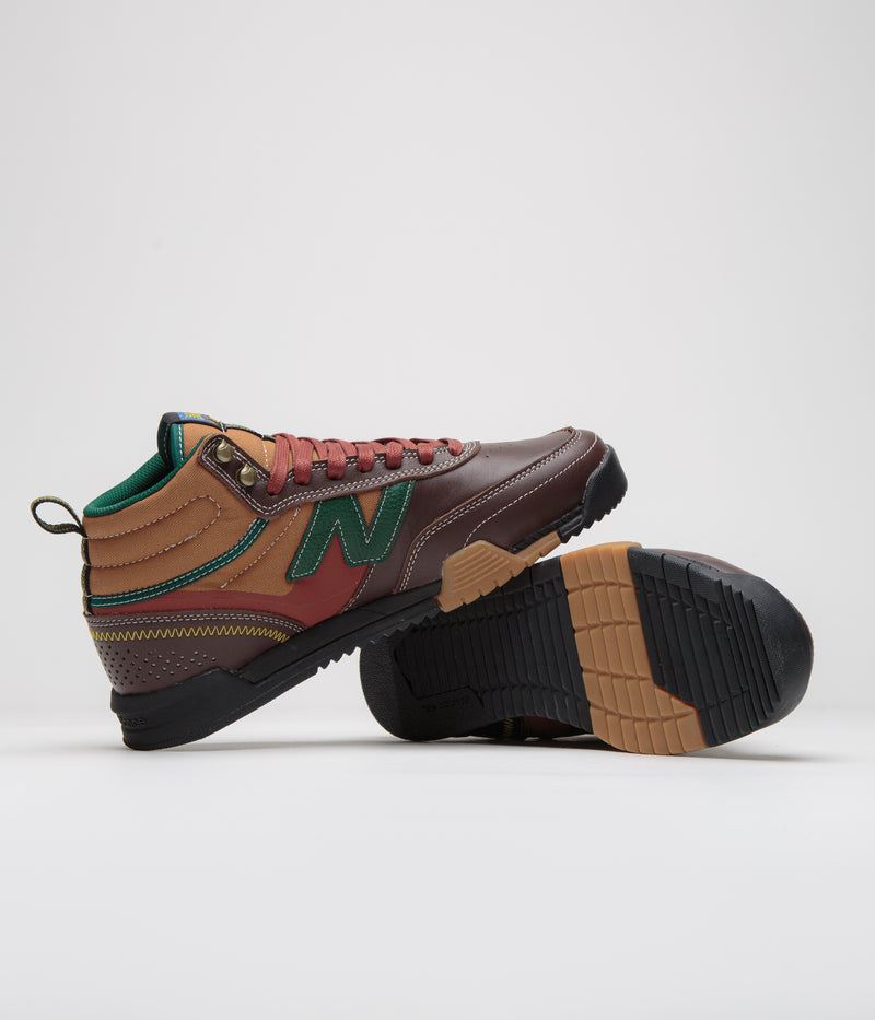 New Balance Numeric 440 Trail Mid Shoes in Brown and Black