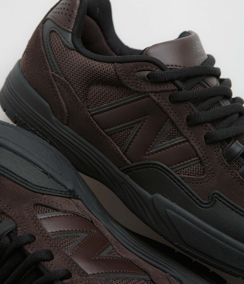 New Balance Numeric 808 Tiago Lemos Shoes in Brown and Black